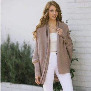 JAYDEN DOLMAN SLEEVE CARDIGAN